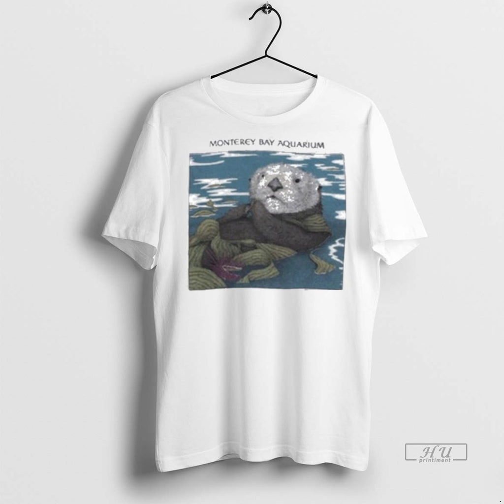 Trending Monterey Bay Aquarium Otter Tee Shirt Sweater