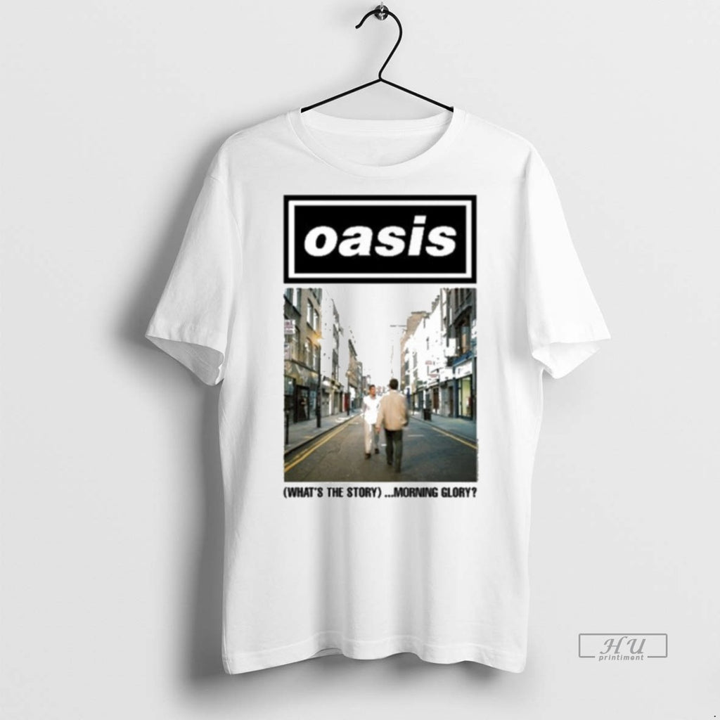 Trending Oasis Whats The Story Morning Glory Album Tee Shirt Sweater