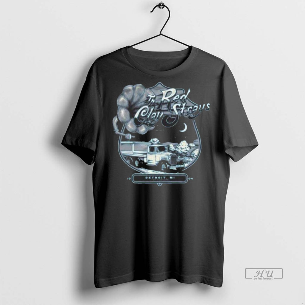 Trending Red Clay Strays Oct 4 2025 Detroit Mi Tour Tee Shirt Sweater