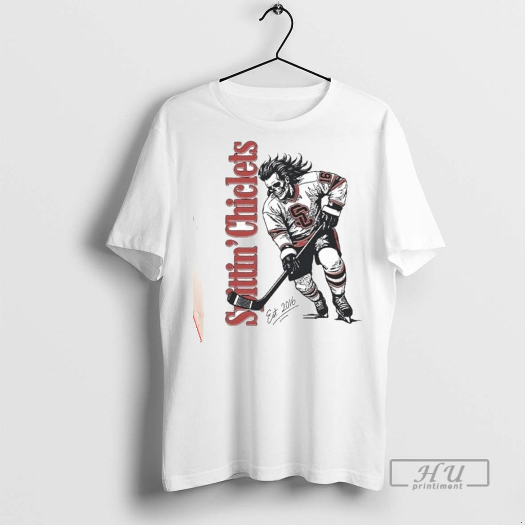 Trending Spittin Chiclets Skullet Vertical T Shirt