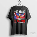 Trendy 250 Years America Patriotic Eagle Usa Flag 250th Anniversary 1776 2026 Shirt Sweater