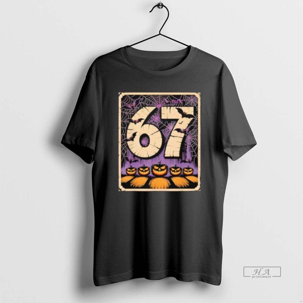 Trendy 67 Meme Six Seven Funny Halloween