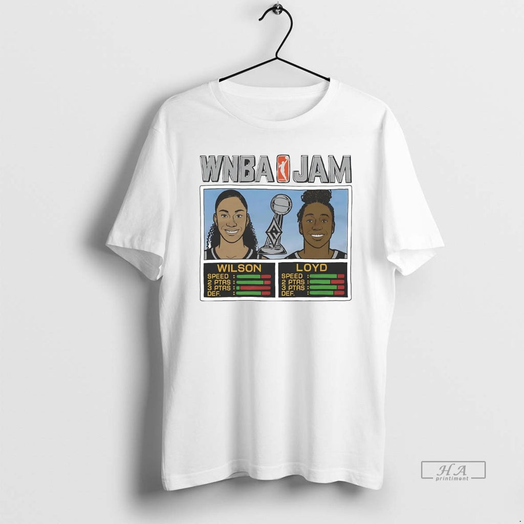 Trendy Aja Wilson And Jewell Loyd Legend Wnba Jam Aces