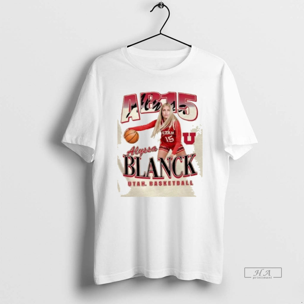 Trendy Alyssa Blanck Utah Womens Basketball Graphic