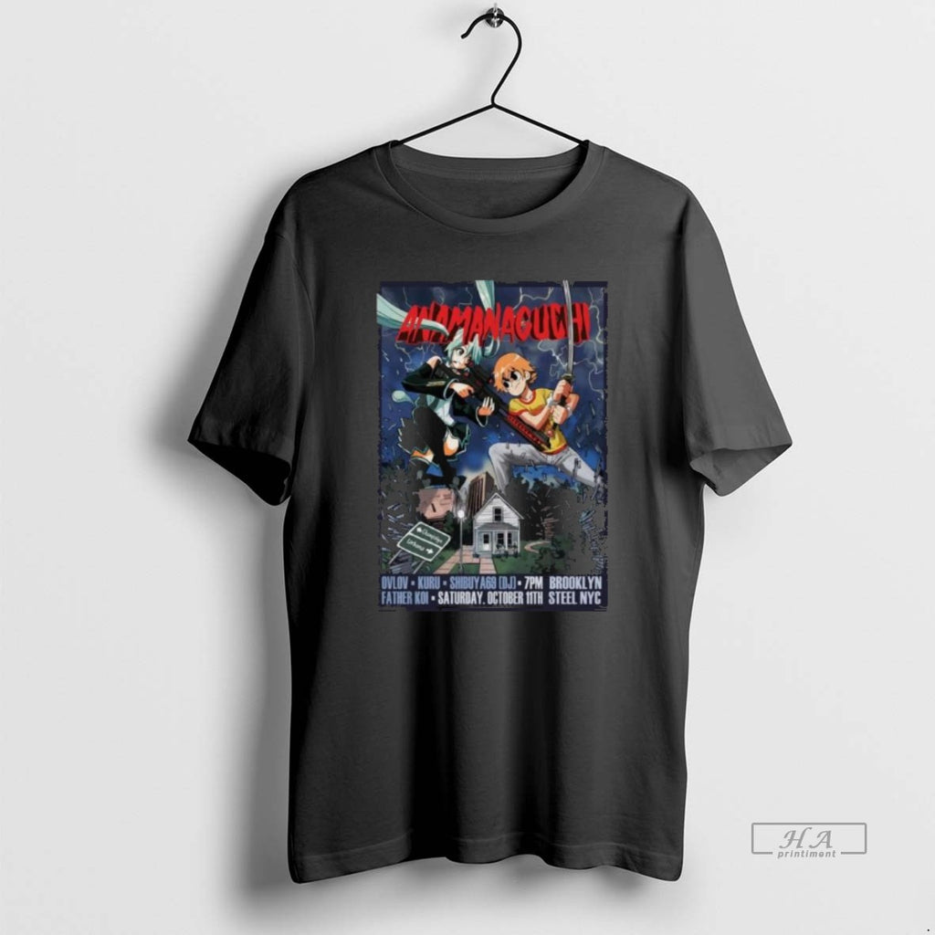 Trendy Anamanaguchi October 11 2025 Brooklyn New York Long Sleve