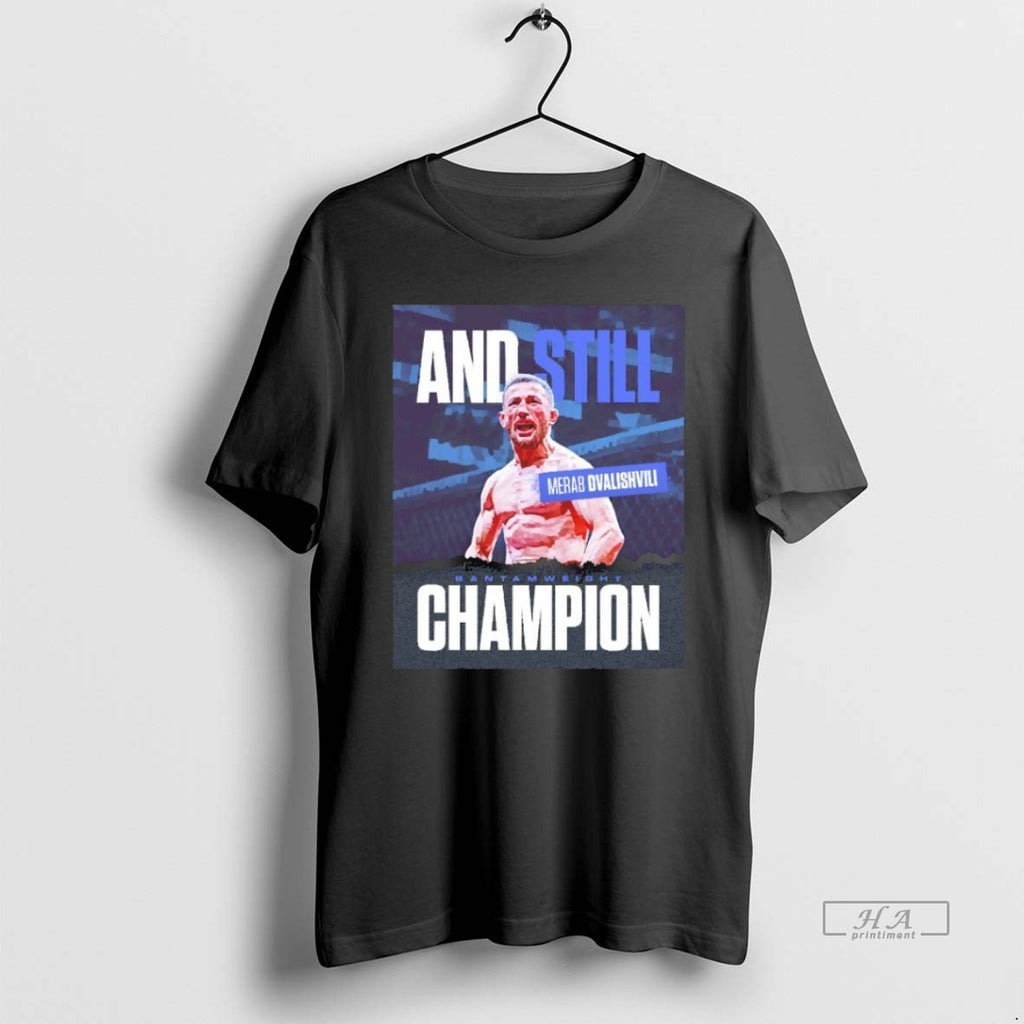 Trendy And Still Bantamweight Champion Merab Dvalishvili Blackshirt
