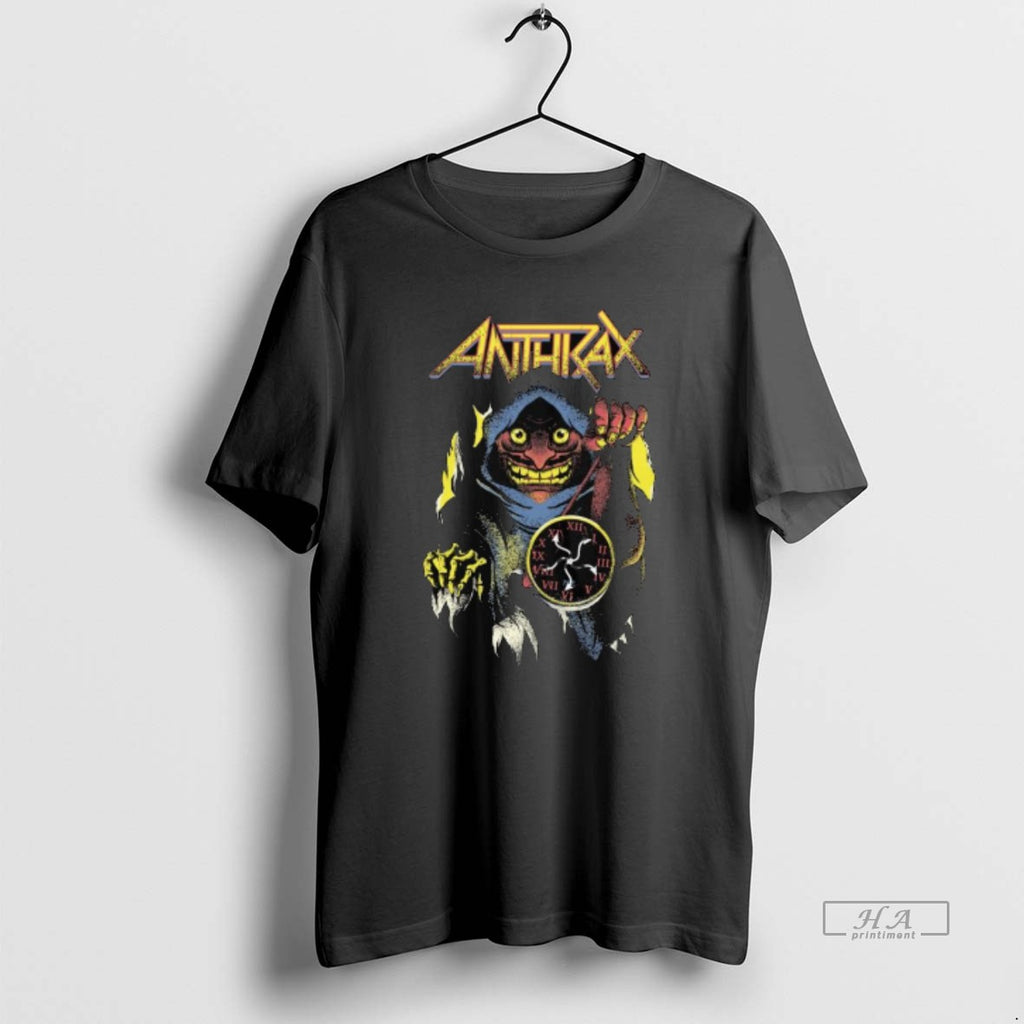 Trendy Anthrax Persistence Of Time Not Death Long Sleve