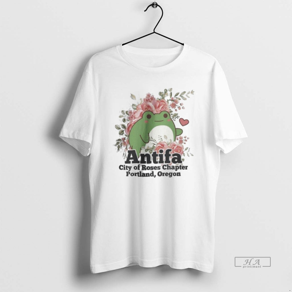 Trendy Antifa Frog City Of Roses Chapter Portland Oregon