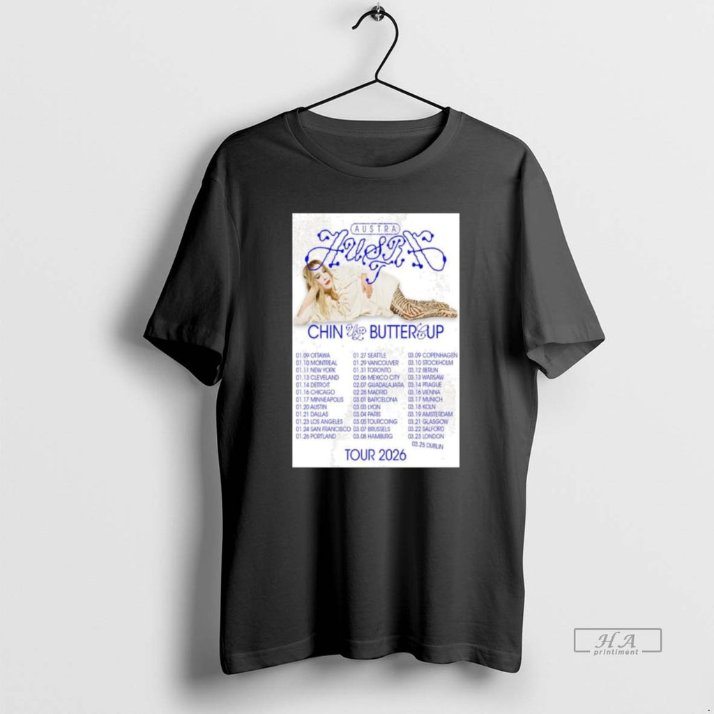 Trendy Austra Chin Up Buttercup Tour 2026 Long Sleve