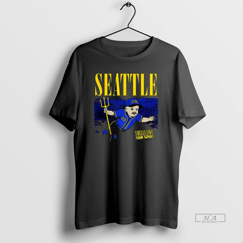 Trendy Baby Cal Raleigh Trident Seattle Mariners Football Smells Like Team Spirit