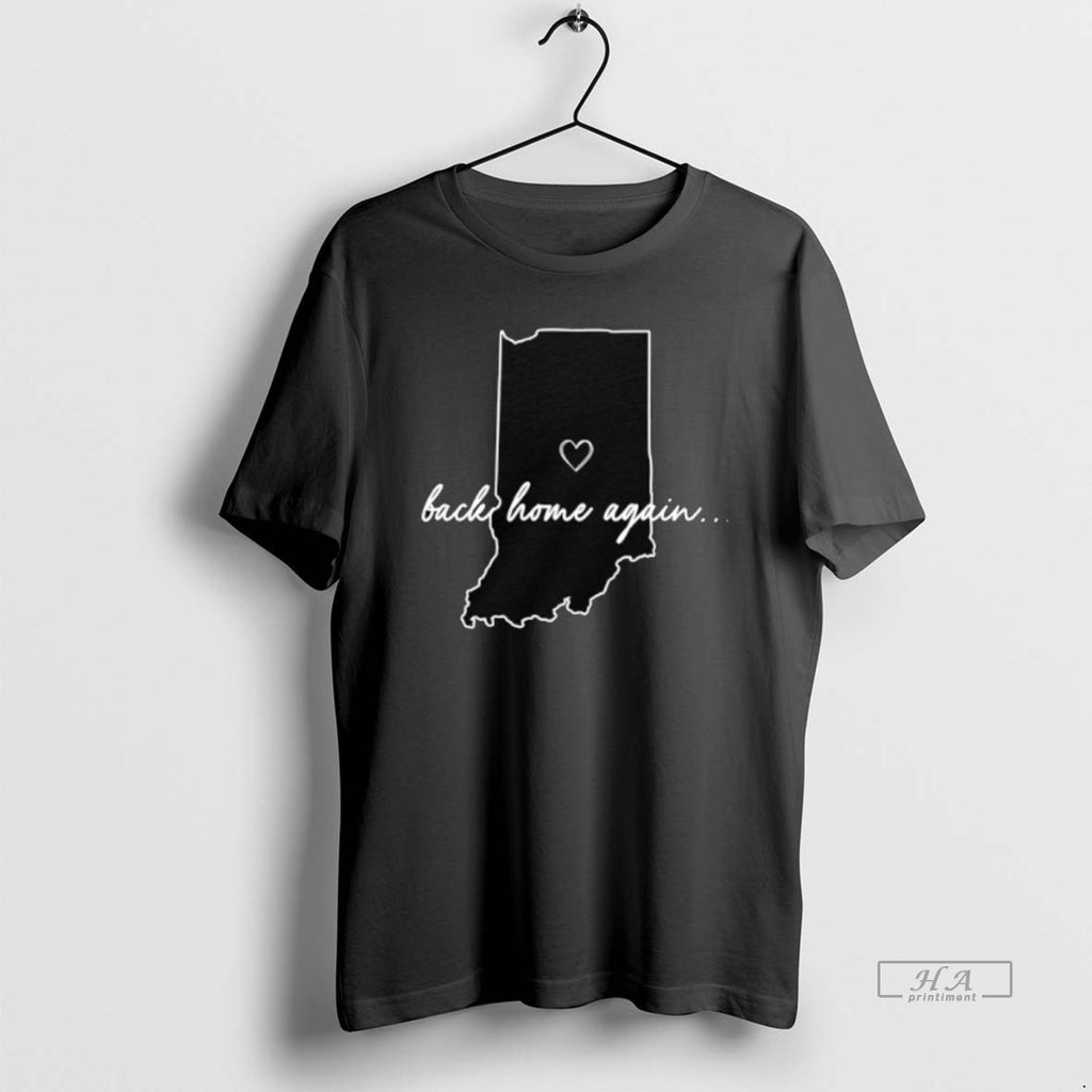 Trendy Back Home Again Indiana Map