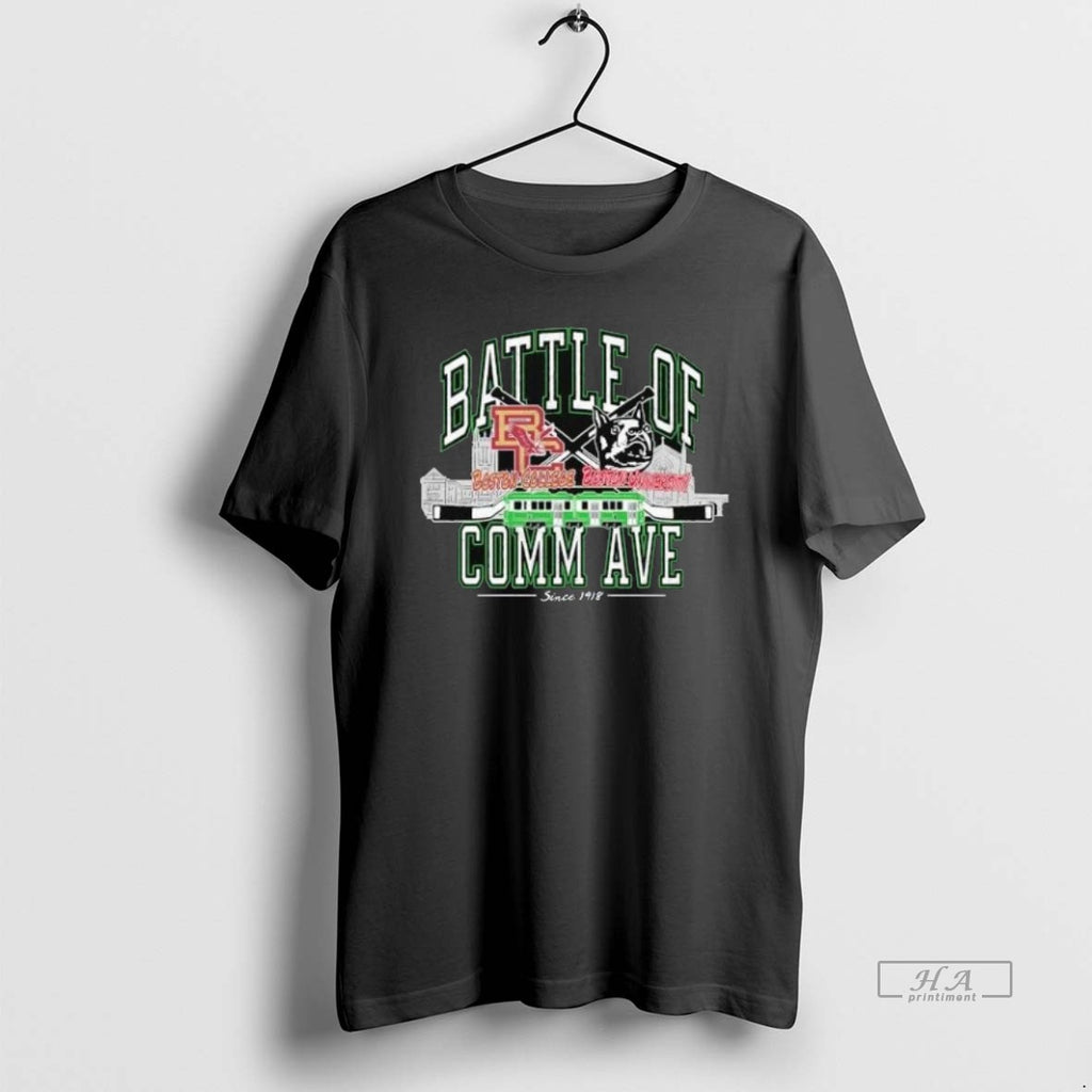 Trendy Battle Of Comm Ave Boston College Vs Boston University Since 1918 Shirts