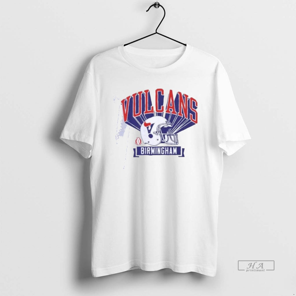 Trendy Birmingham Vulcans Retro Helmet 1975 Shirts