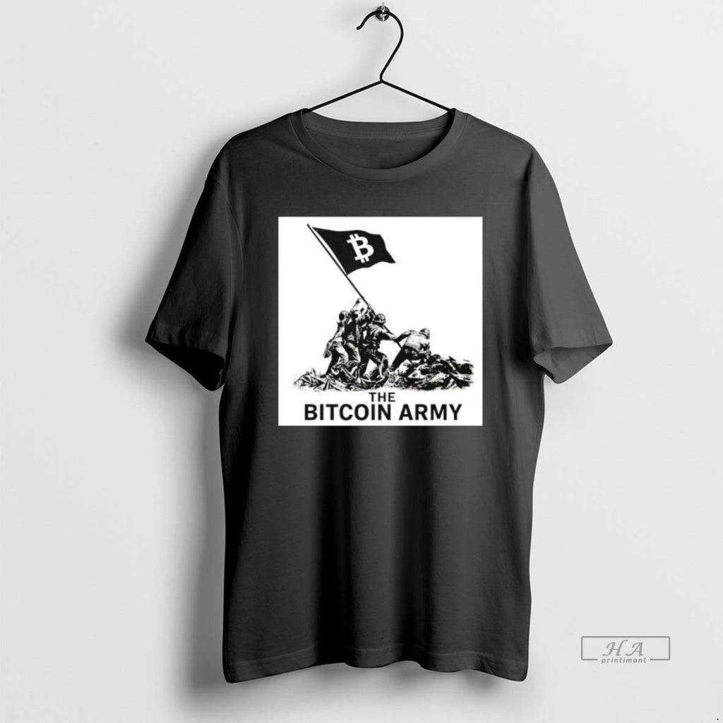 Trendy Bitcoin Army Operators Graphic