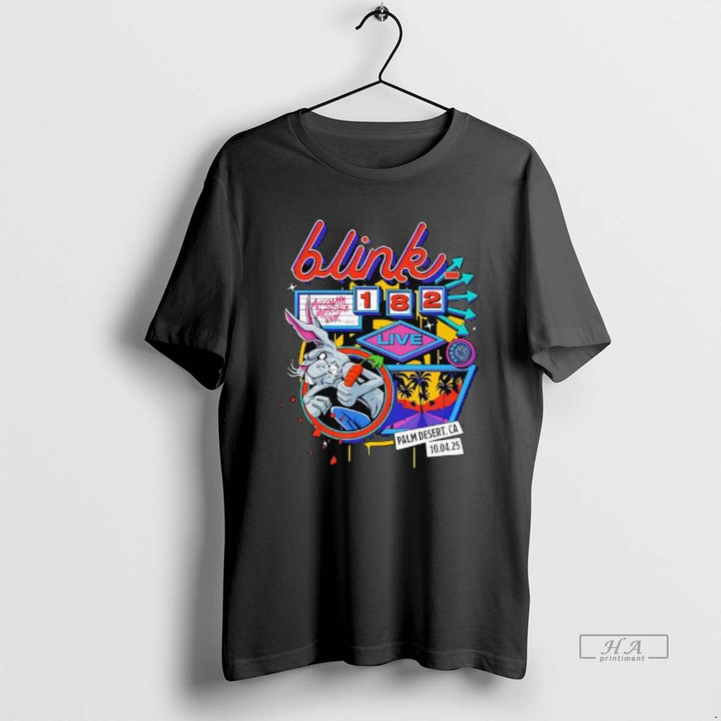 Trendy Blink 182 Live At Palm Desert Ca Oct 4 2025