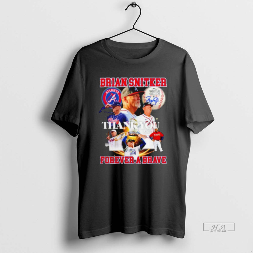 Trendy Brian Snitker Thank You Forever A Brave 2025