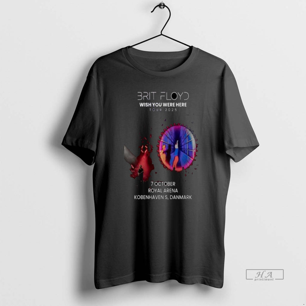 Trendy Brit Floyd Royal Arena Kobenhavn Danmark 7 October 2025 Tour Long Sleve