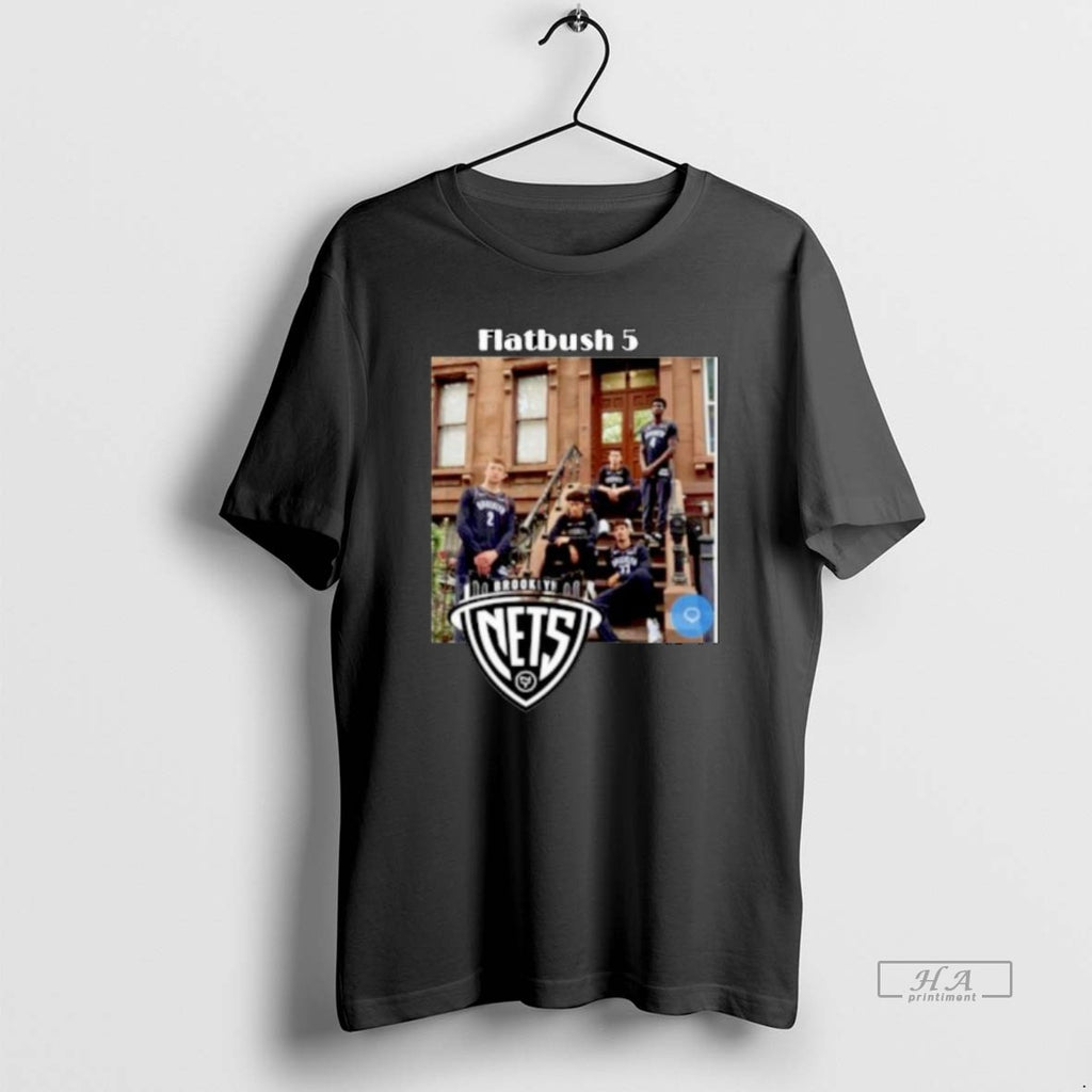 Trendy Brooklyn Nets Nba Flatbush 5 Ornaments