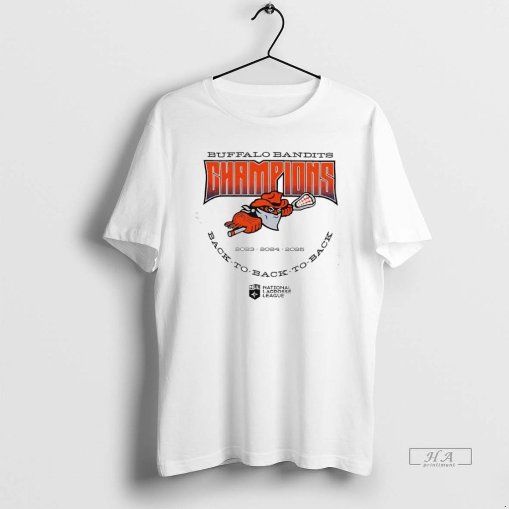 Trendy Buffalo Bandits Back To Back To Back Nll Champions 2025