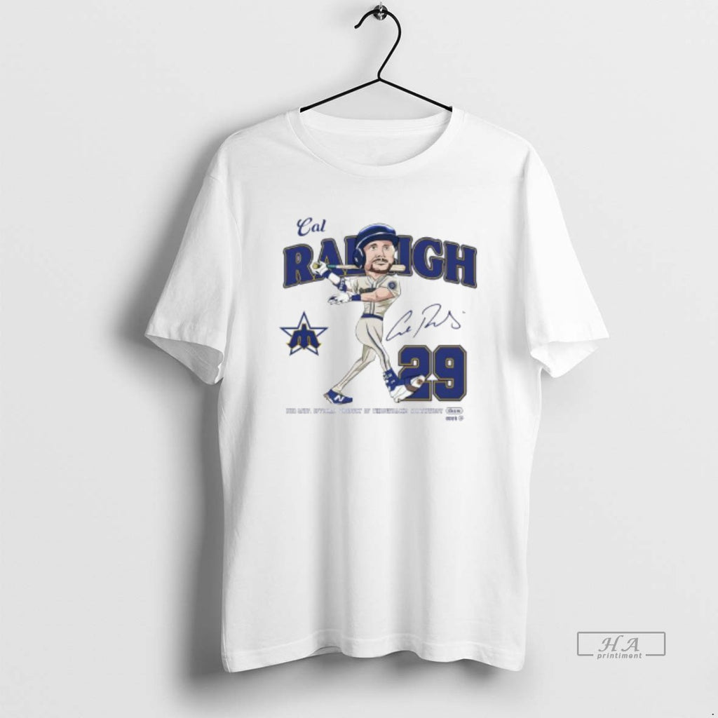 Trendy Cal Raleigh Seattle Mariners Our Mvp Product Of Throwbacks Northwest Signature 2025