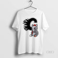 Trendy Calgary Flames Harvey The Hound Mascot Logo