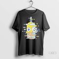 Trendy Cartoon Mashup Robot Glitch Art Shirt Sweater