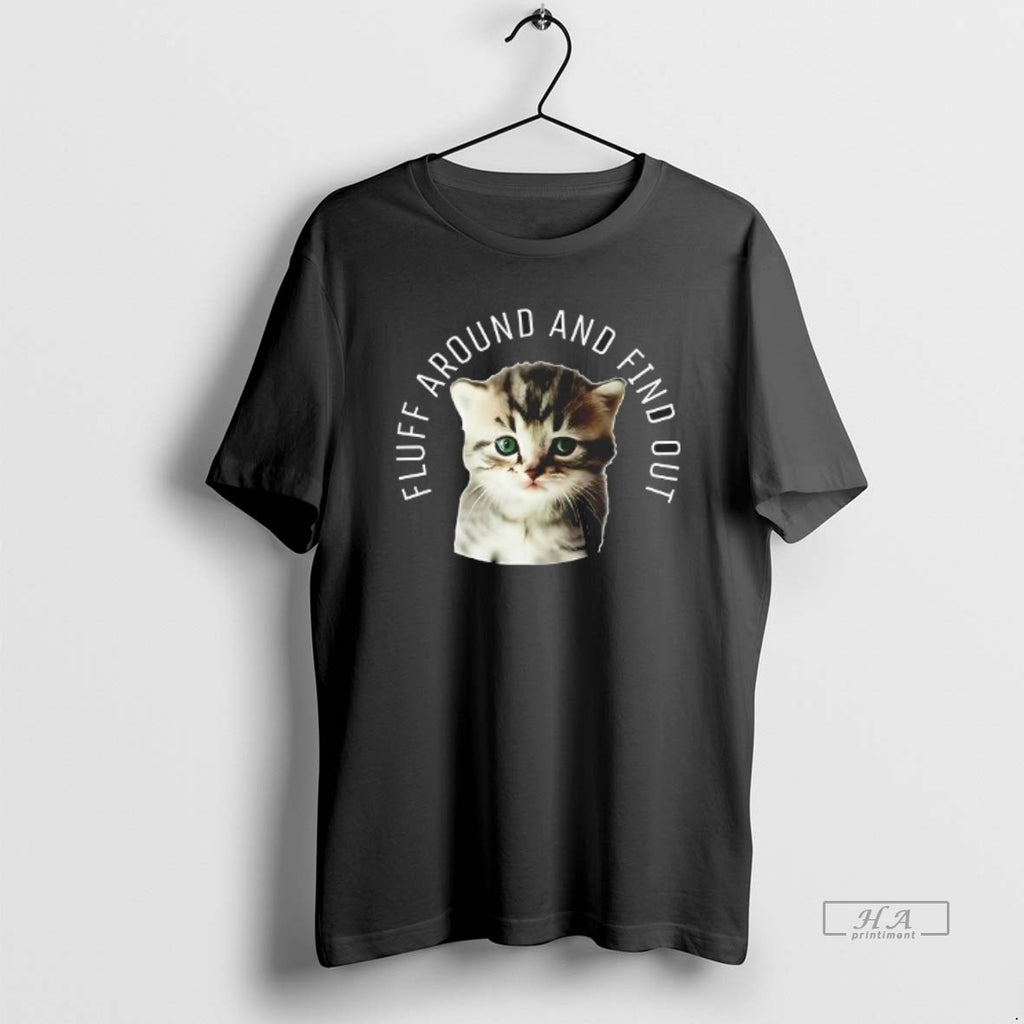 Trendy Cat Fluff Around And Find Out Cute Kitten