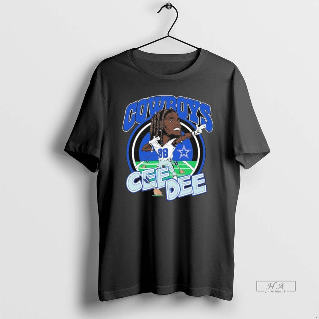 Trendy Ceedee Lamb Dallas Cowboys Caricature Player