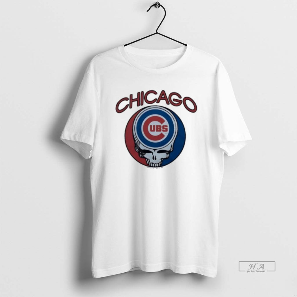 Trendy Chicago Cubs X Grateful Dead Steal Your Base Logo