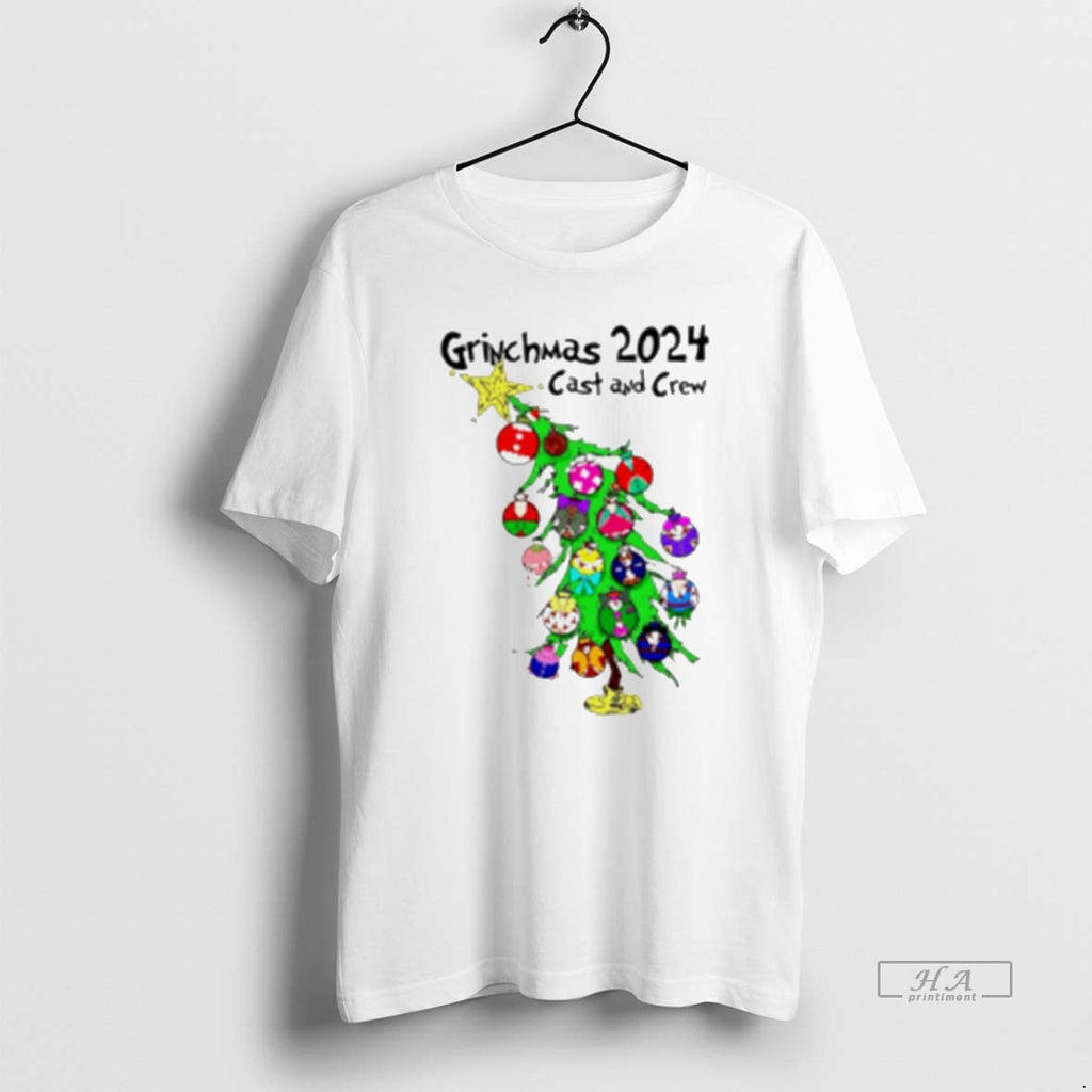 Trendy Christmas Grinchmas Cast And Crew White