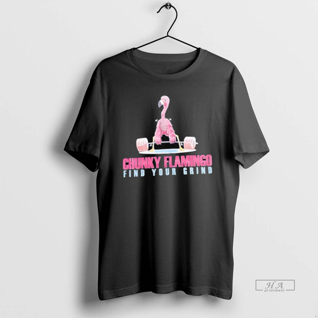 Trendy Chunky Flamingo Find Your Grind Gym