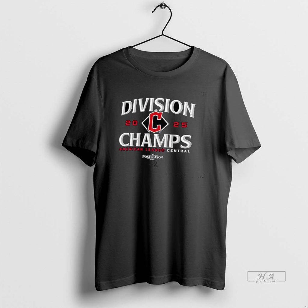 Trendy Cleveland Guardians Baseball Al Central Division Champions 2025