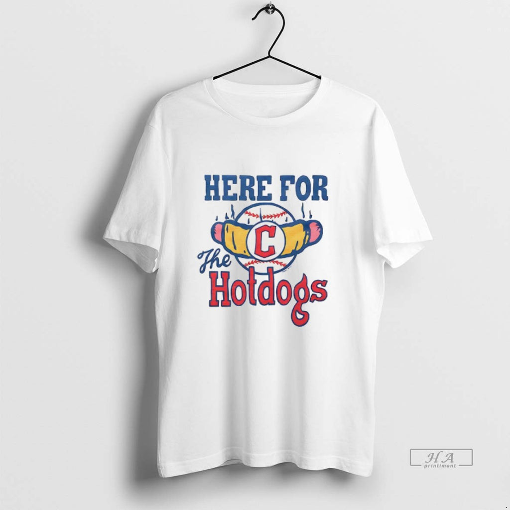 Trendy Cleveland Guardians Baseball Here For The Hotdogs
