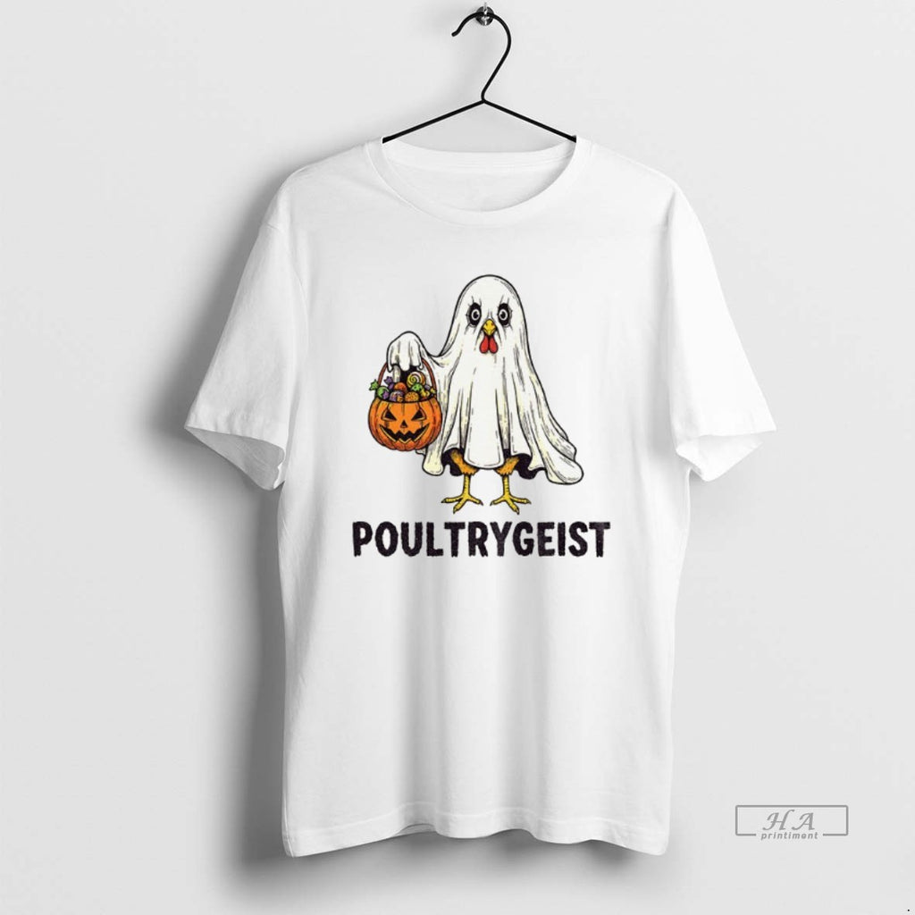 Trendy Cock Ghost Poultrygeist Pumpkin Halloween 2025