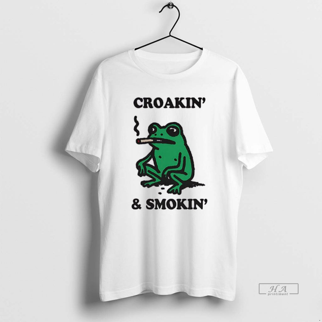 Trendy Croakin And Smokin Frog