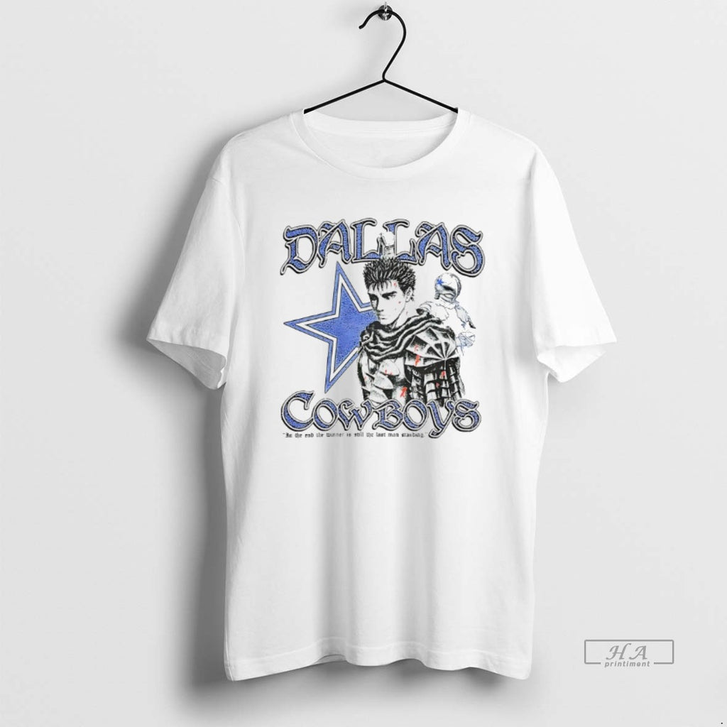 Trendy Dallas Cowboy In The End The Winner Is Still The Last Man Standing Tee