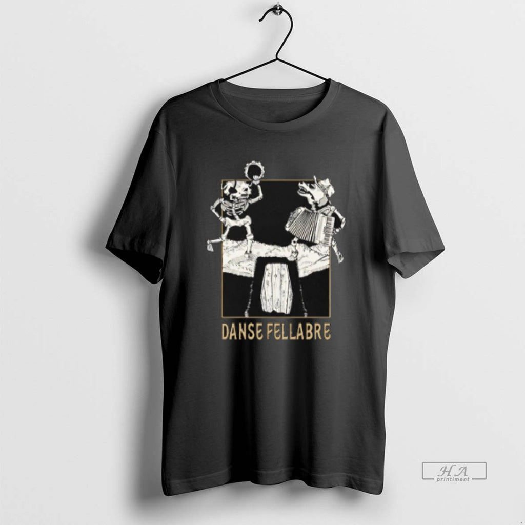 Trendy Danse Macabre Skeleton Dance