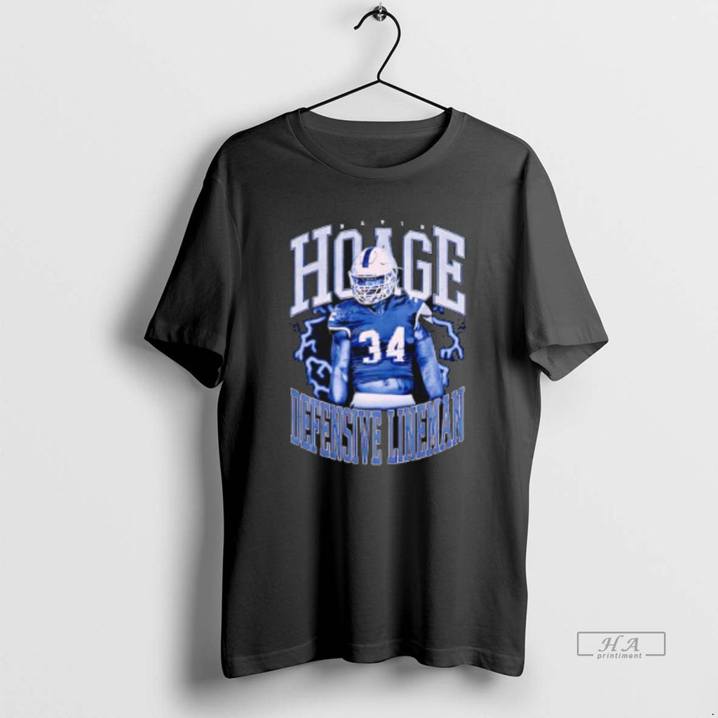 Trendy David Hoage Defensive Lineman Vintage