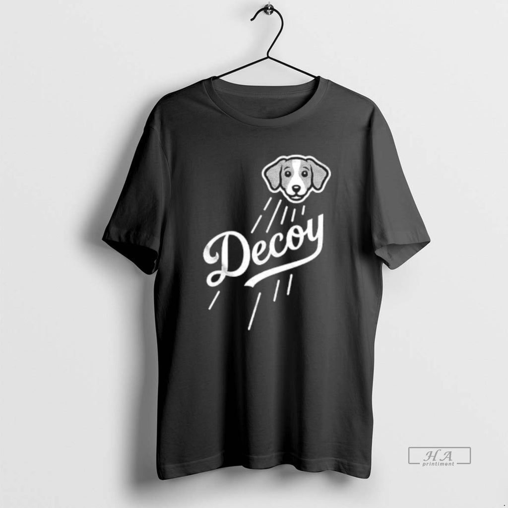 Trendy Decoy Dog Los Angeles Dodgers Parody Logo