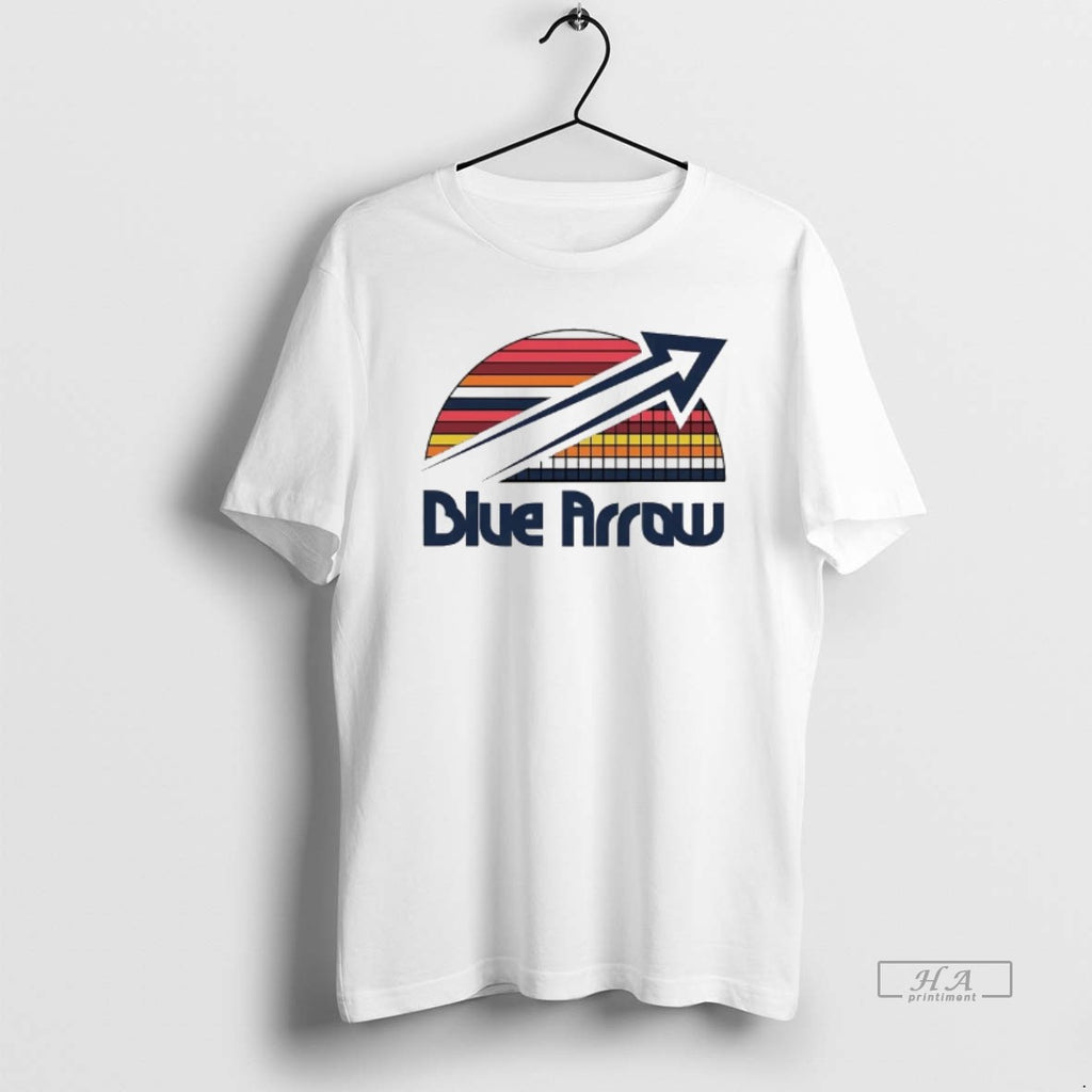 Trendy Denver Blue Arrow Skyline