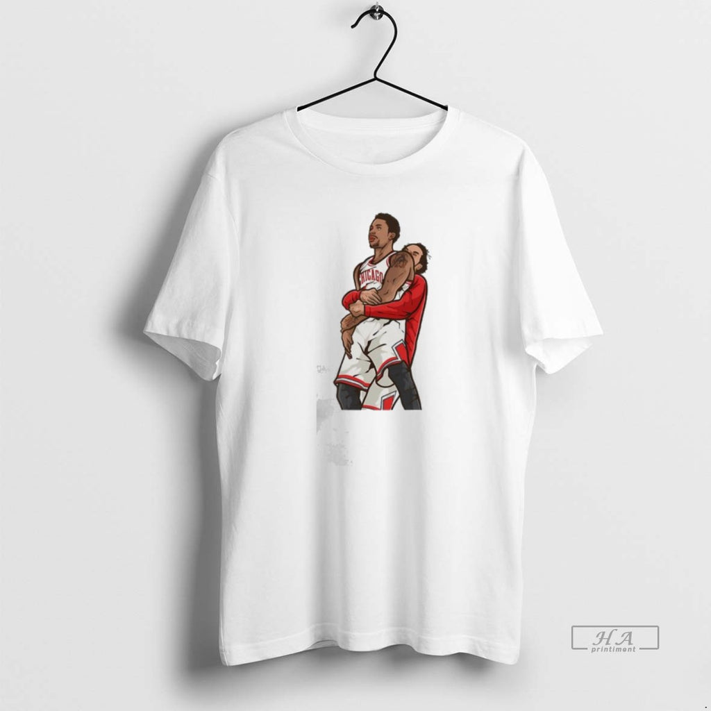Trendy Derrick Rose And Joakim Noah Game Winner Celebration