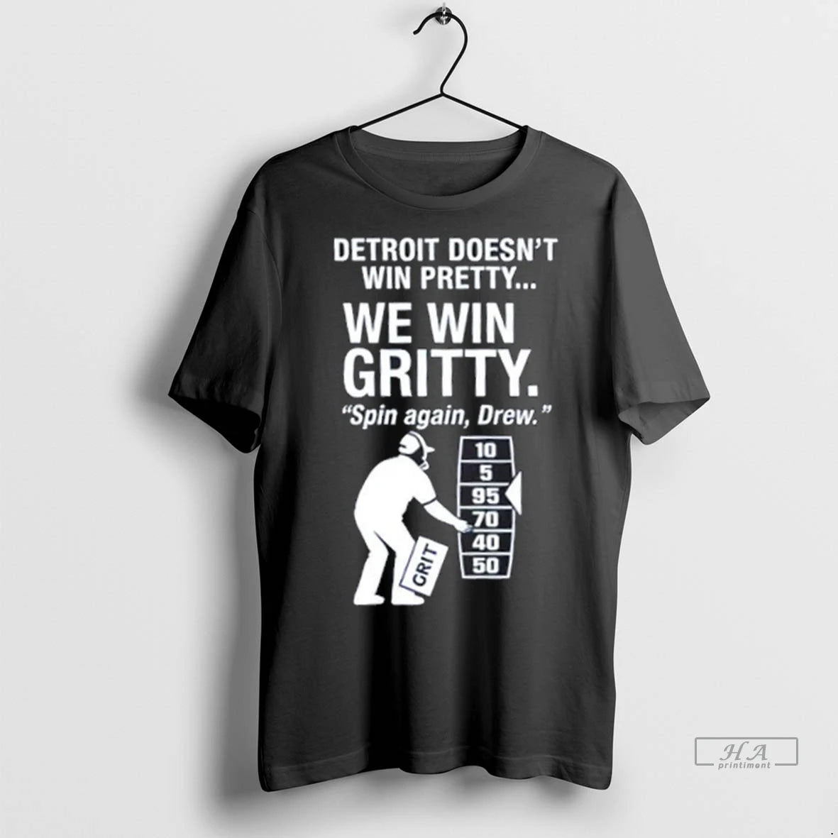 Trendy Detroit Lions We Win Gritty Spin Again Drew Dan Campbell Lions Shirt Sweater