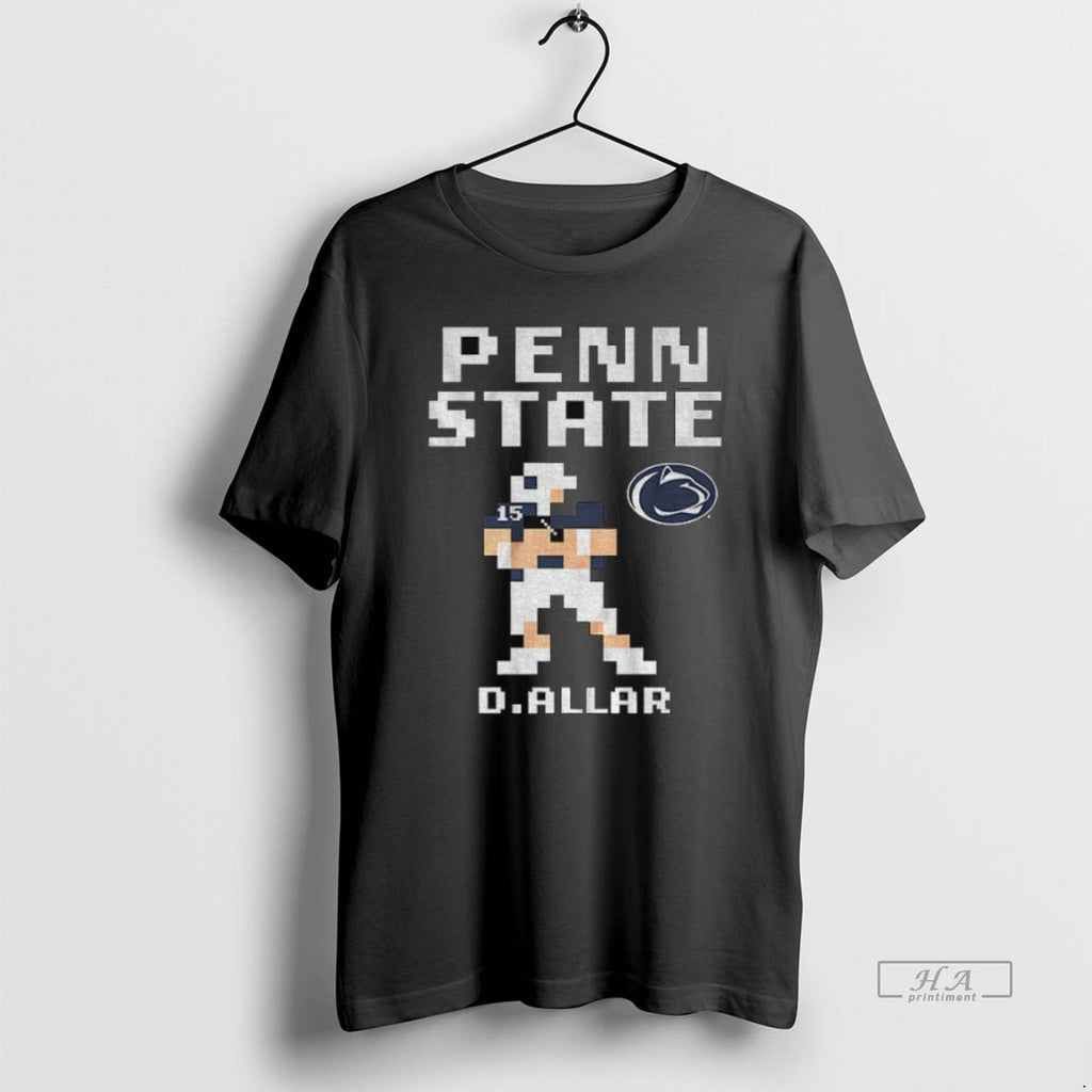 Trendy Drew Allar 8 Bit Retro Baller Penn State Nittany Lions Football 2025