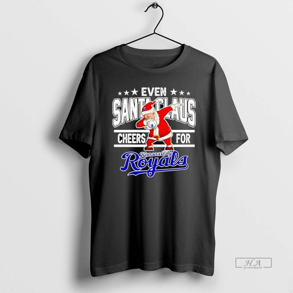Trendy Even Santa Claus Cheers For Kansas City Royals