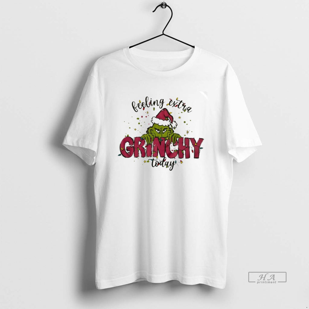 Trendy Feeling Extra Grinchy Today White
