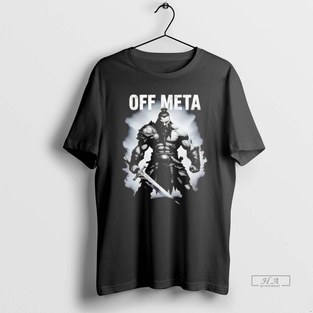 Trendy Fierce Warrior Off Meta Graphic