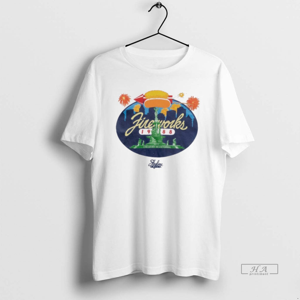 Trendy Fireworks 1988 Cincinnati Bicentennial On July 10 1988 Skyline Chili Logo