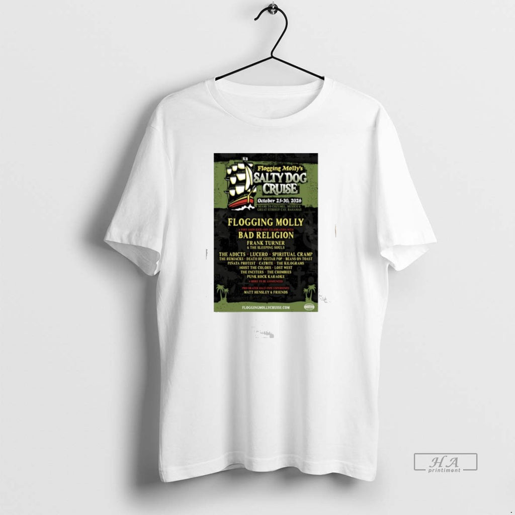 Trendy Flogging Mollys Salty Dog Cruise October 25 30 2026 Concert