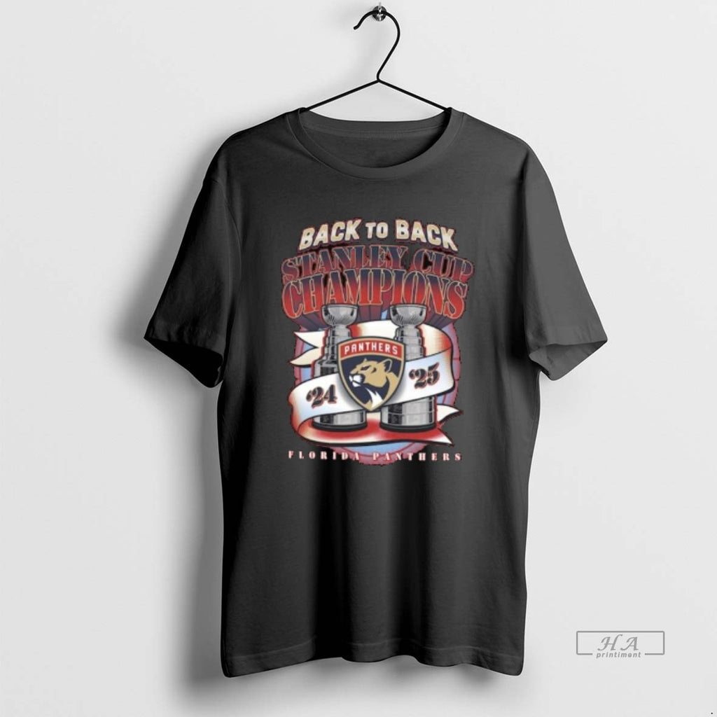 Trendy Florida Panthers Back To Back Double Cup Franklin 2025 Long Sleve