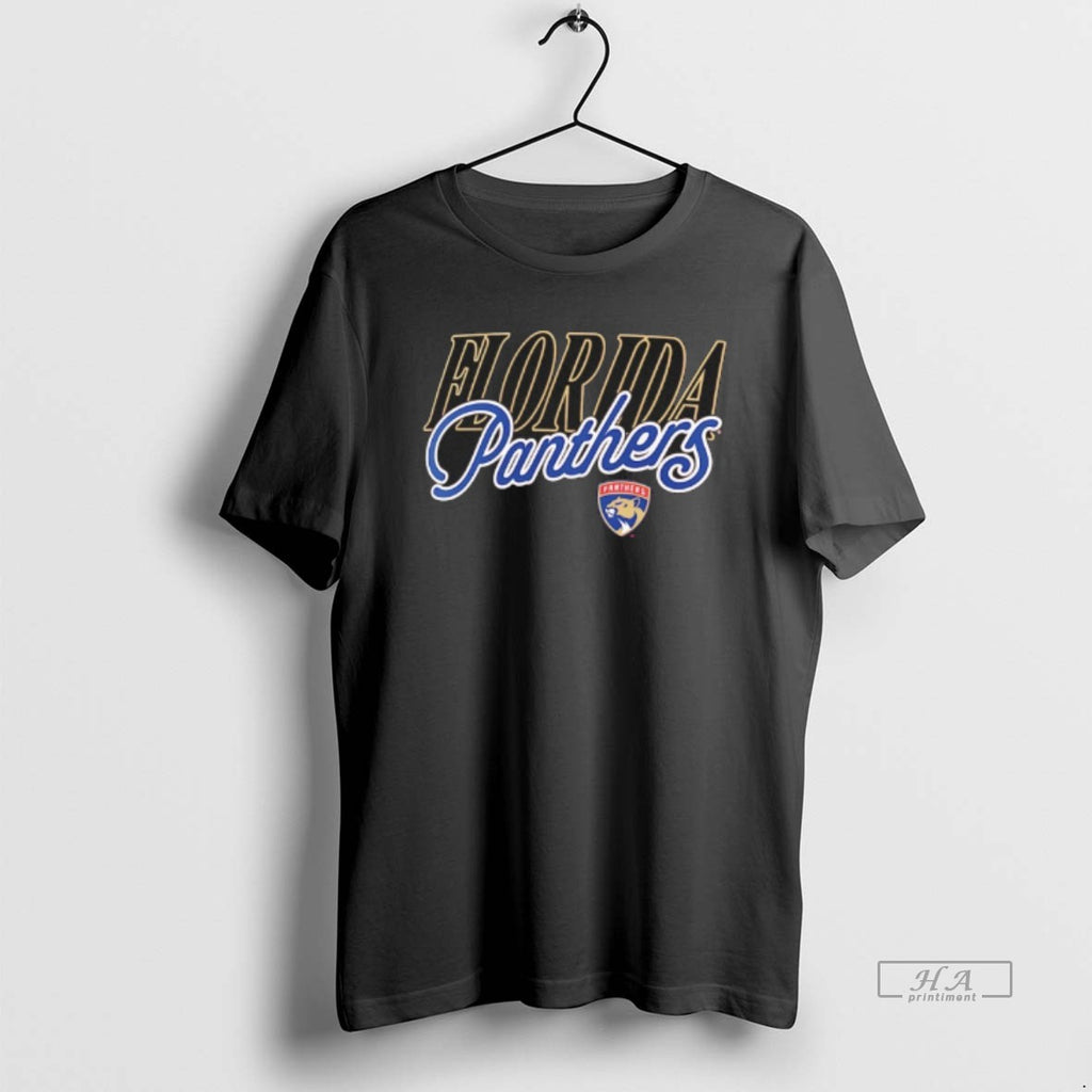 Trendy Florida Panthers Hockey Script Logo